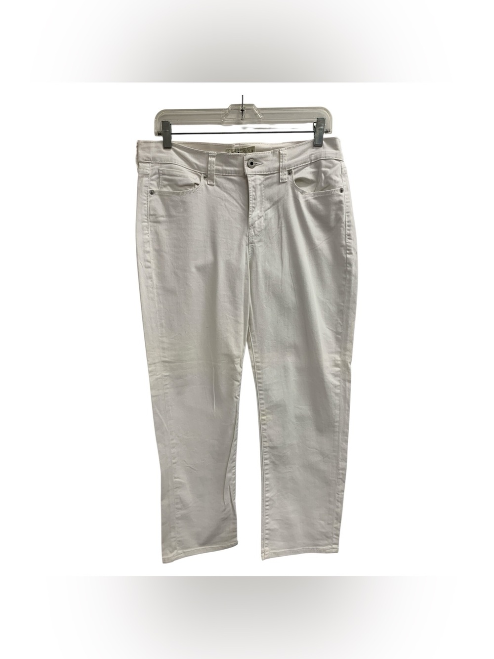Lucky Brand Straight Leg White Jeans Size M